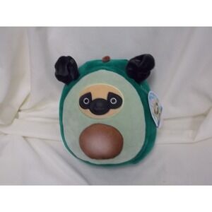 Squishmallows Prince the Pug Avocado 8 Inch Limited Edition Plush Green Dog Toy